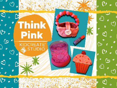 Kidcreate Studio - Newport News. Think Pink Camp (4-9 Years)