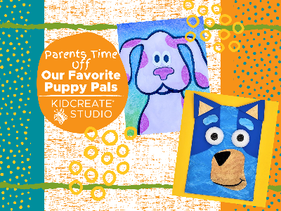 Kidcreate Studio - Oak Park. Parent's Time Off- Our Favorite Puppy Pals (3-9 Years)