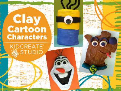 Clay Cartoon Characters Mini-Camp (5-12 Years)