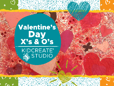 Kidcreate Studio - Eden Prairie. Valentine’s Day Craft Party-X’s and O’s (2-6 Years)