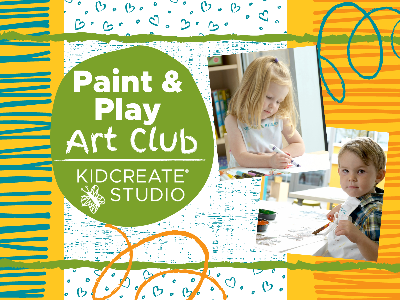 Kidcreate Studio - Chicago Lakeview. Paint and Play Art Club (18 Months-6 Years)